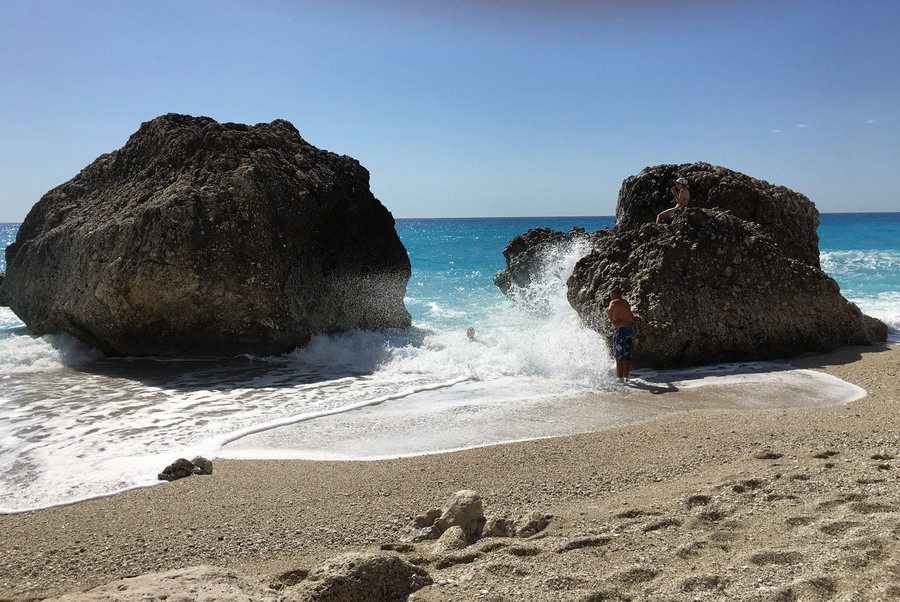  Kavalikefta plaža Lefkada 